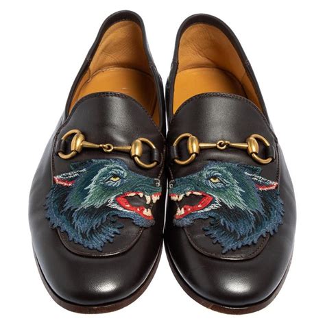 gucci wolf loafers|gucci brixton loafer women.